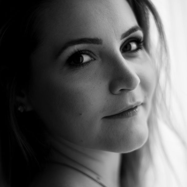Portrait photo used with a customer review